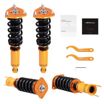 Damper Adjustable Coilovers Struts 370z lowering springs Suspension Kits compatible for Nissan 370z coilovers 2008- 